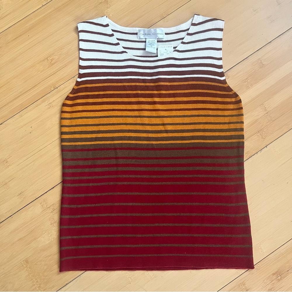CASUAL CORNER knit tank